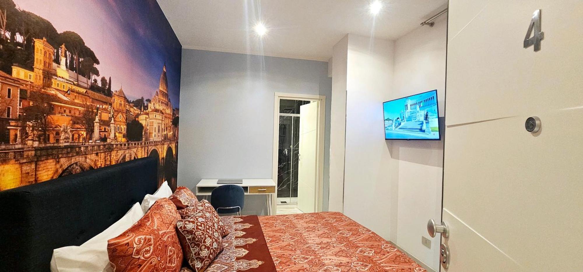 Il Magnifico Superior Rooms 400M From Tiburtina Railway Station And 290M From Metro エクステリア 写真