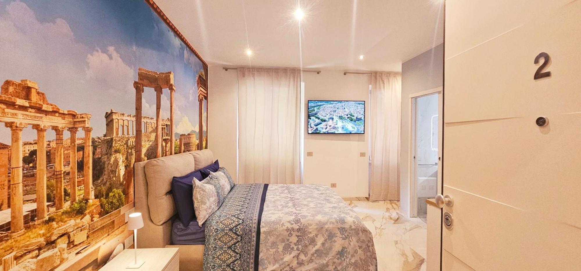 Il Magnifico Superior Rooms 400M From Tiburtina Railway Station And 290M From Metro エクステリア 写真