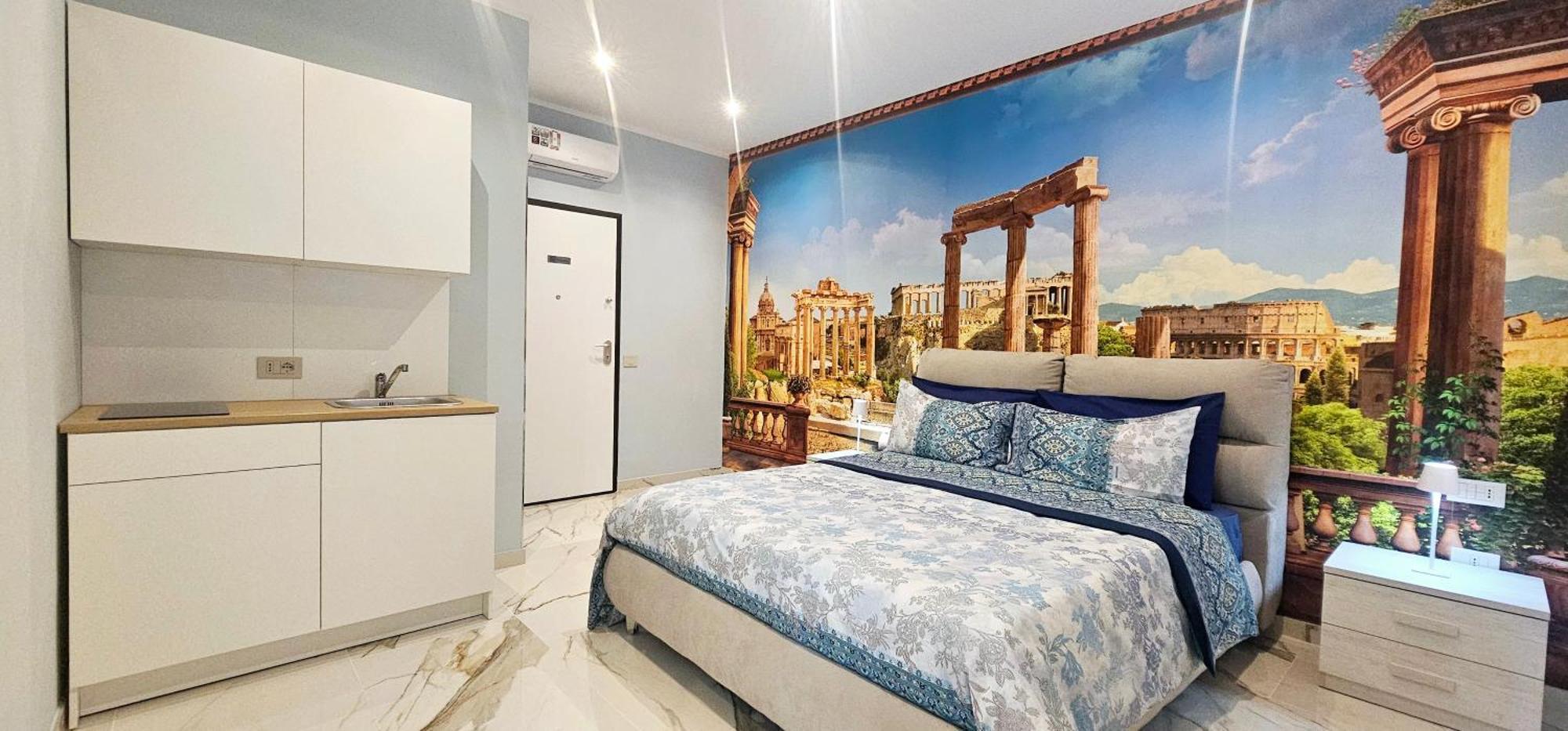 Il Magnifico Superior Rooms 400M From Tiburtina Railway Station And 290M From Metro エクステリア 写真
