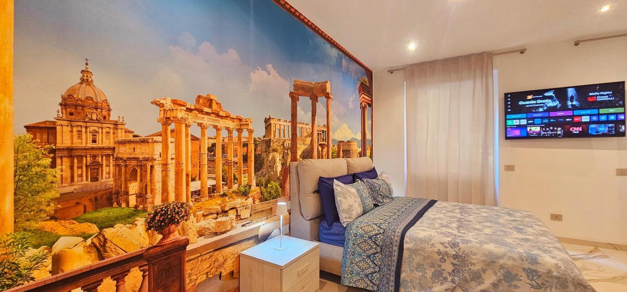Il Magnifico Superior Rooms 400M From Tiburtina Railway Station And 290M From Metro エクステリア 写真