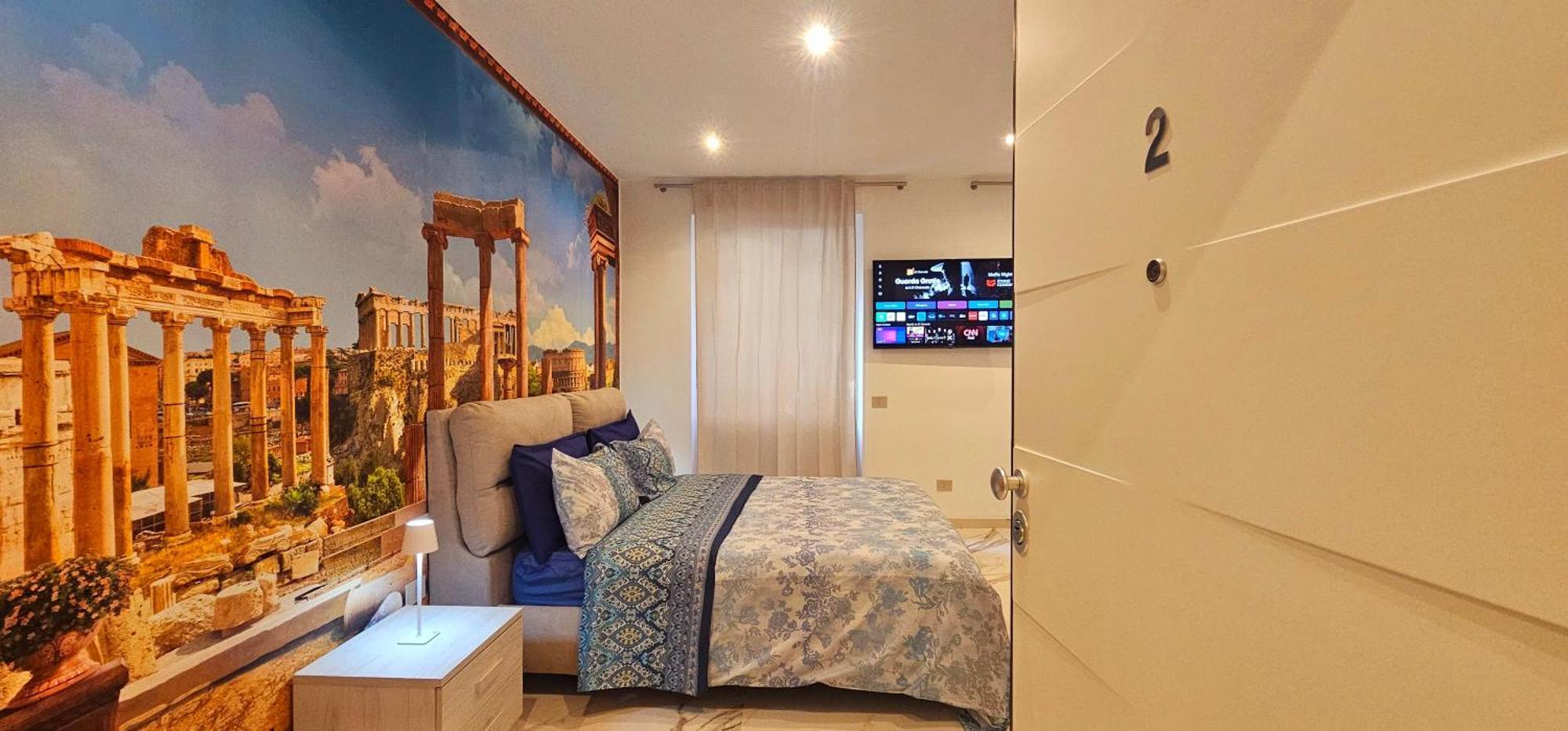 Il Magnifico Superior Rooms 400M From Tiburtina Railway Station And 290M From Metro エクステリア 写真