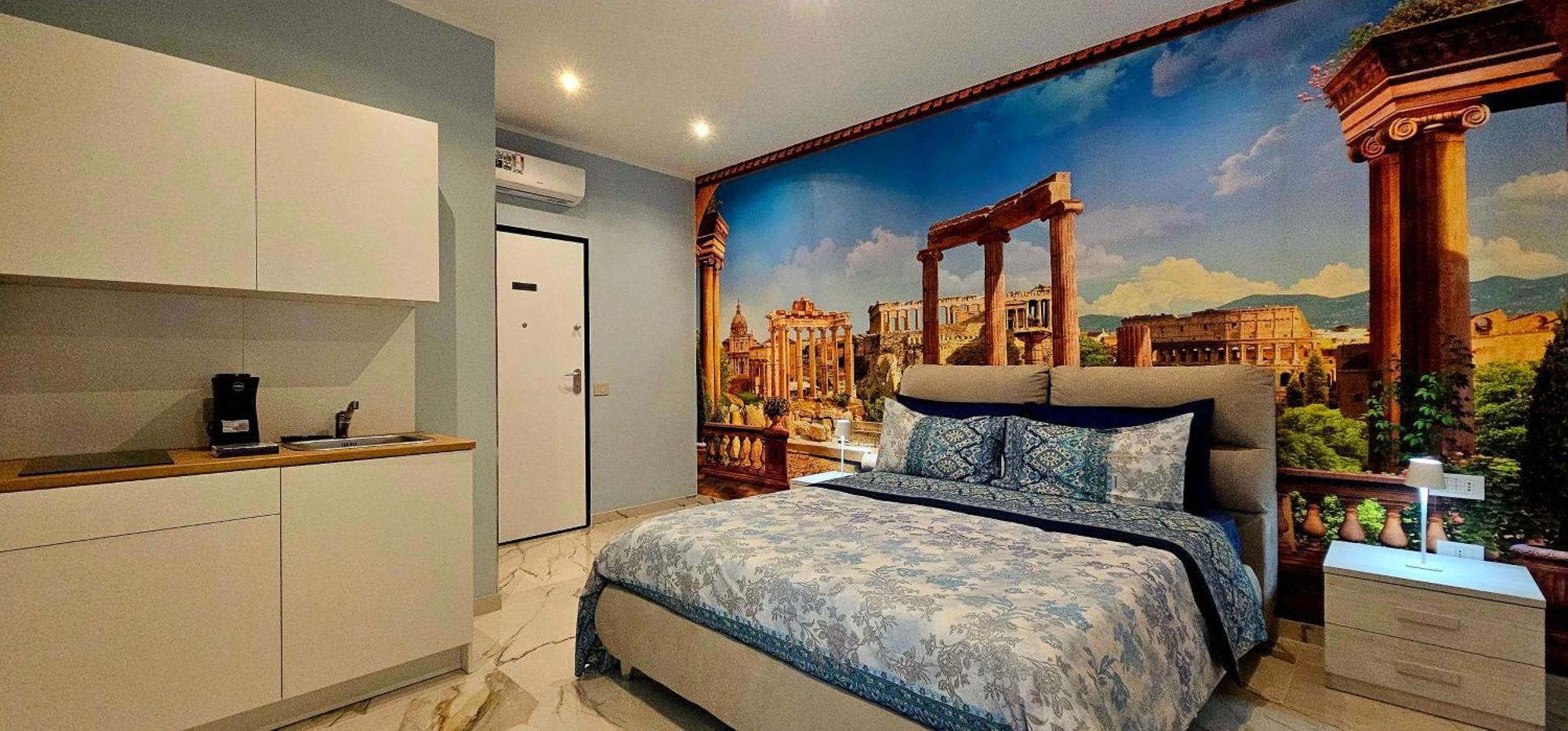 Il Magnifico Superior Rooms 400M From Tiburtina Railway Station And 290M From Metro エクステリア 写真