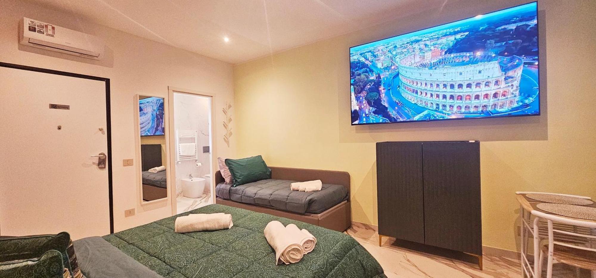 Il Magnifico Superior Rooms 400M From Tiburtina Railway Station And 290M From Metro エクステリア 写真