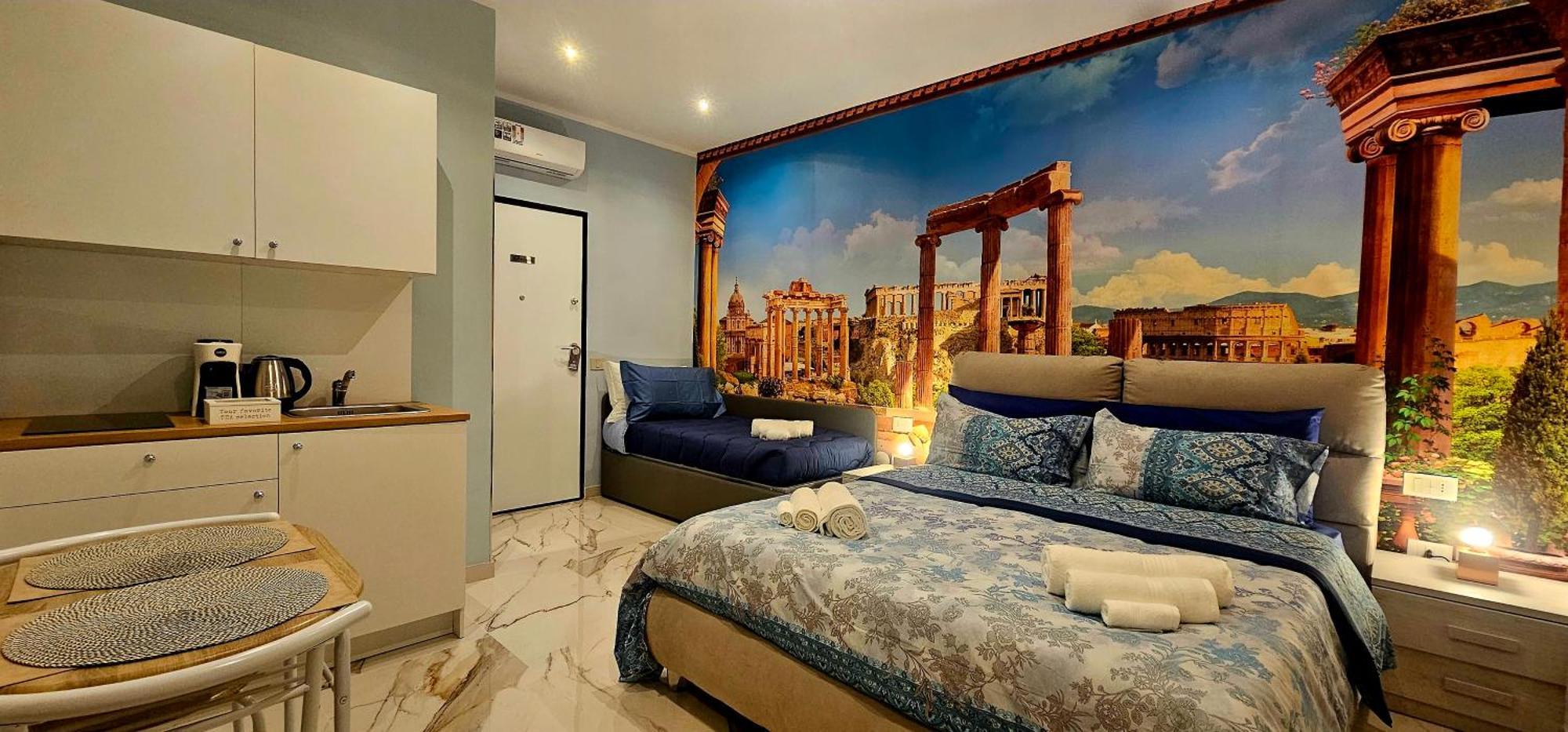 Il Magnifico Superior Rooms 400M From Tiburtina Railway Station And 290M From Metro エクステリア 写真