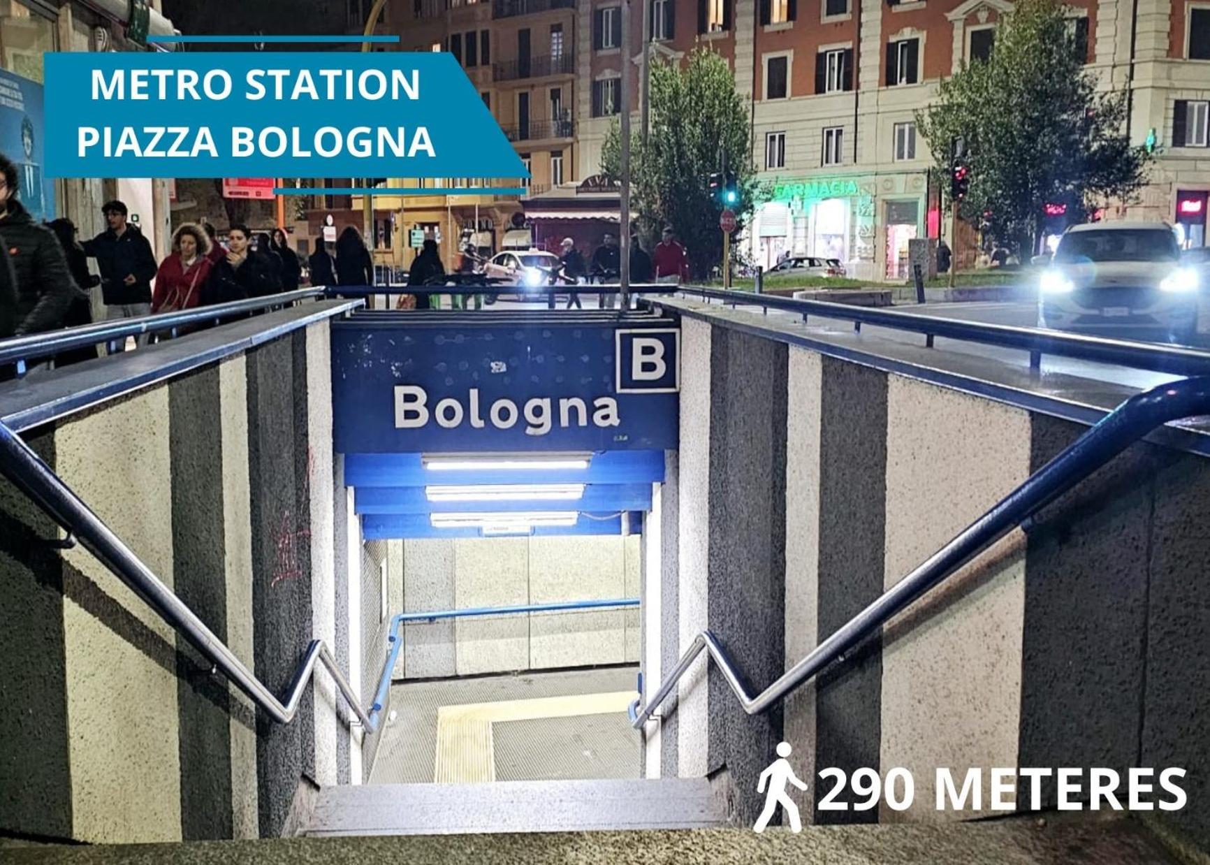 Il Magnifico Superior Rooms 400M From Tiburtina Railway Station And 290M From Metro エクステリア 写真